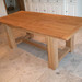 Extending Oak Dining Table Picture 1