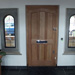 Arched Panelled Door and Frame